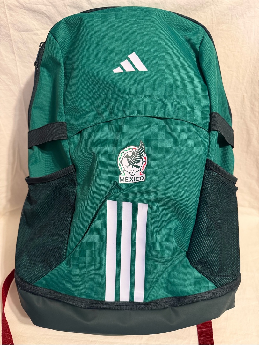 Adidas FMF Mexico National Team Green Travel School Backpack KD1769